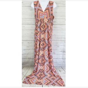 Kate & Mallory Medium Multi Color Maxi